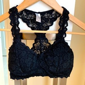 Target Black Bralette Size S